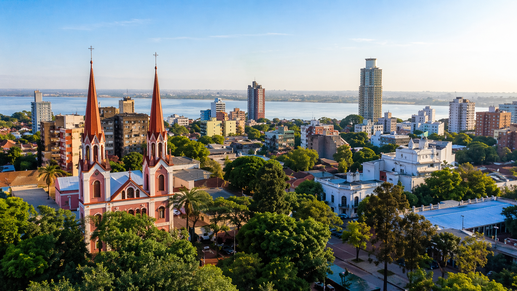 Vista de Posadas, Misiones